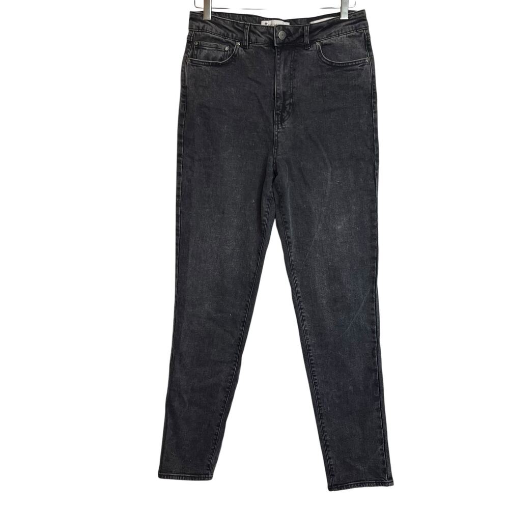American Tall Black Straight Leg Jeans